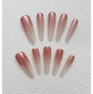 Long red gradient
