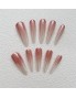 Long red gradient
