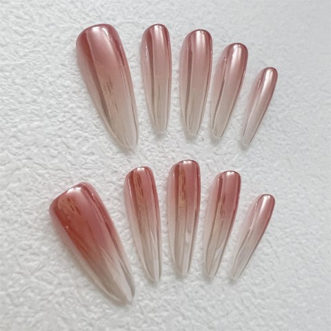 Long red gradient