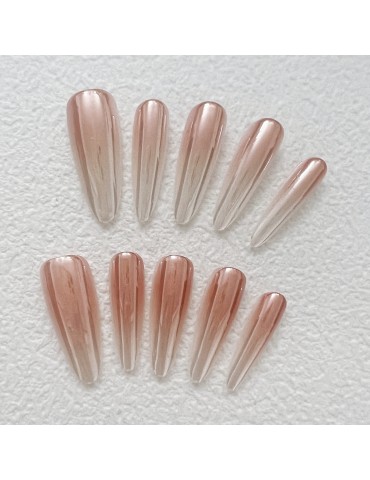 Long brown gradient