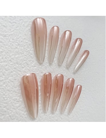 Long brown gradient