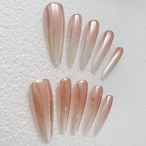 Long brown gradient