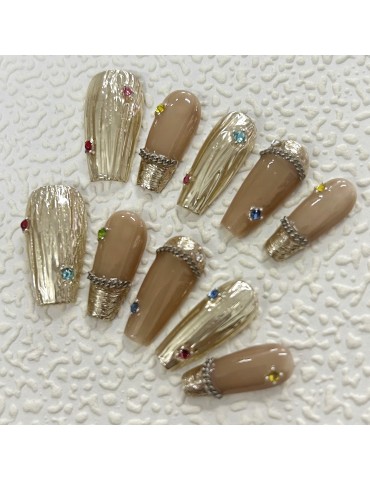 Buccellati brushed metal