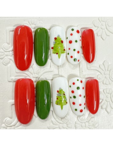 Polka dot Christmas tree