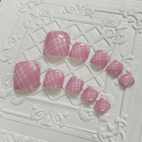 Pink check