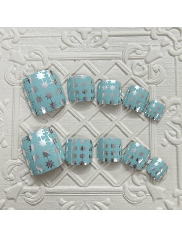 Blue star check