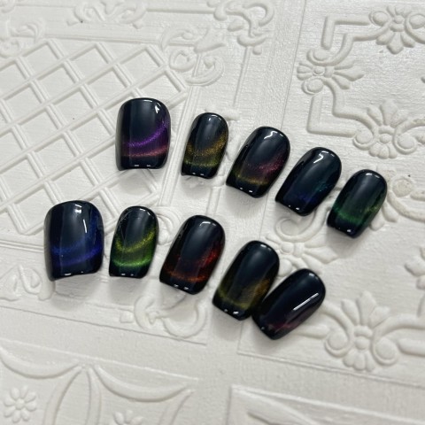 Double rainbow cat eyes
