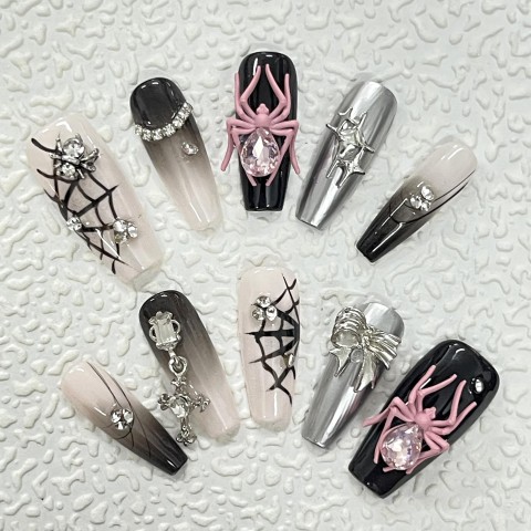 Pink spider