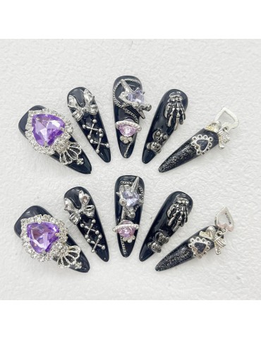 Dark purple heart