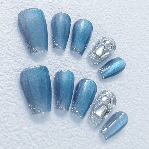 Deep lake blue