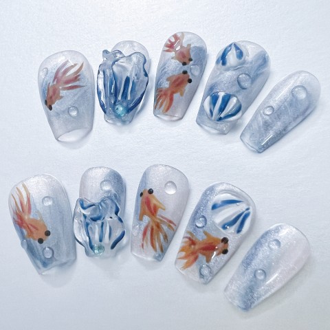 Summer festival goldfish