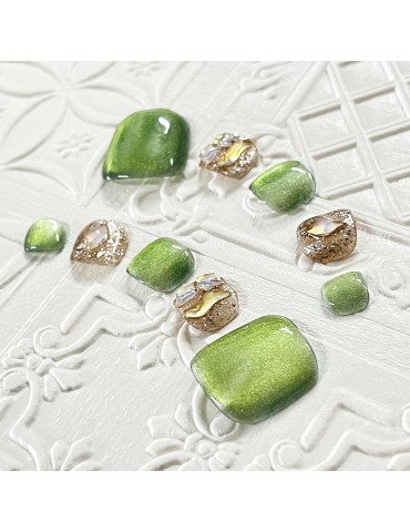 Glitter green